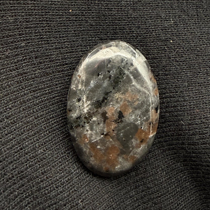Natural UV Reactive Yooperlite Oval Cabochon, 29 Ct, Loose Gemstone for Jewelry Making