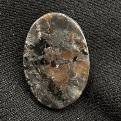 Natural UV Reactive Yooperlite Oval Cabochon, 29 Ct, Loose Gemstone for Jewelry Making