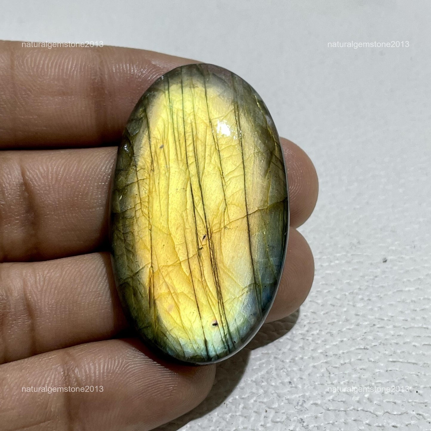 Natural Tiffany Jasper Oval Cabochon, 38x20x5mm, 40 cts, Loose Gemstone for Jewelry Making