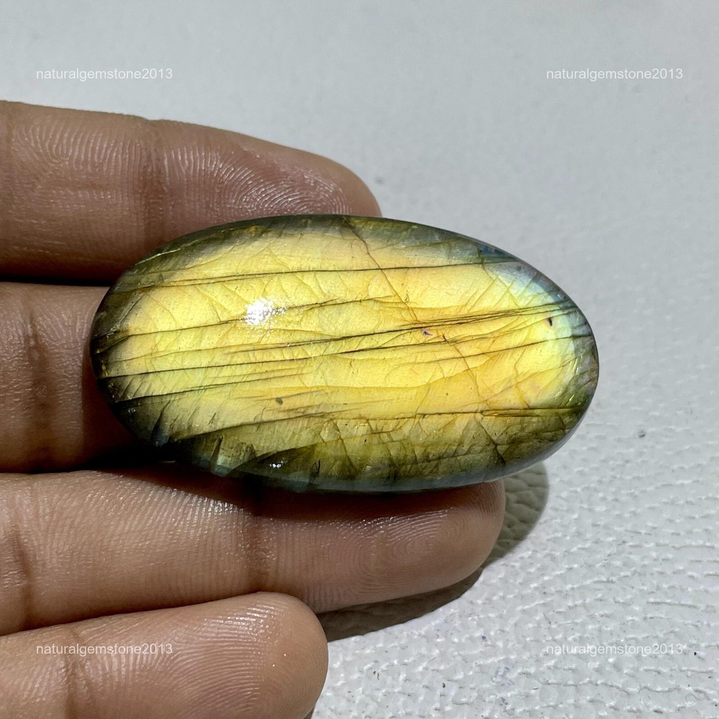 Natural Tiffany Jasper Oval Cabochon, 38x20x5mm, 40 cts, Loose Gemstone for Jewelry Making