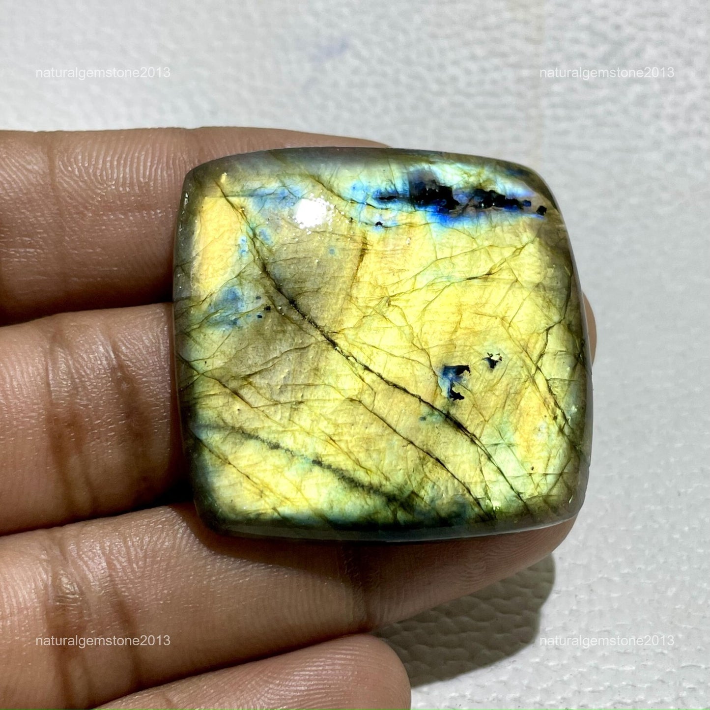 Natural Dendritic Opal Oval Cabochon, 36.5x26x6.5mm, 50 cts, Loose Gemstone for Jewelry Making
