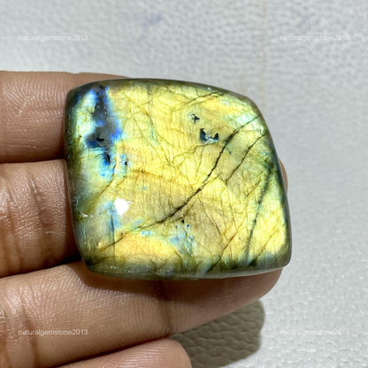 Natural Dendritic Opal Oval Cabochon, 36.5x26x6.5mm, 50 cts, Loose Gemstone for Jewelry Making