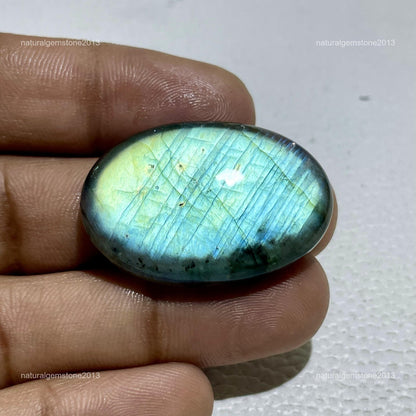 Natural Dendritic Opal Pear Cabochon, 31x18x4mm, 15cts, Loose Gemstone for Jewelry Making