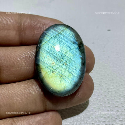 Natural Dendritic Opal Pear Cabochon, 31x18x4mm, 15cts, Loose Gemstone for Jewelry Making