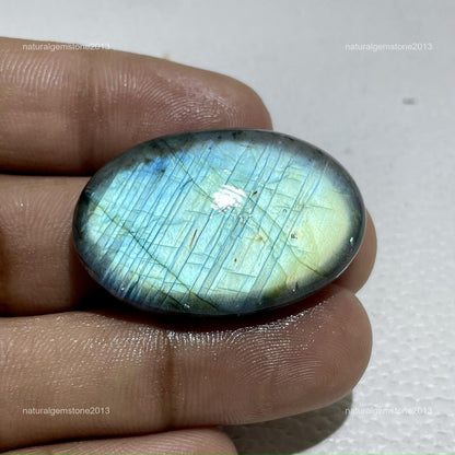 Natural Dendritic Opal Pear Cabochon, 31x18x4mm, 15cts, Loose Gemstone for Jewelry Making