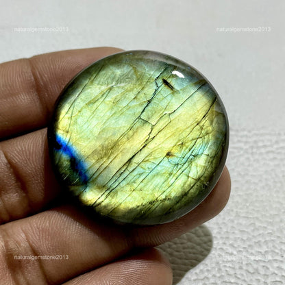 Natural Tiffany Jasper Cabochon, 40x21.5x5mm, 37cts, Loose Gemstone for Jewelry Making