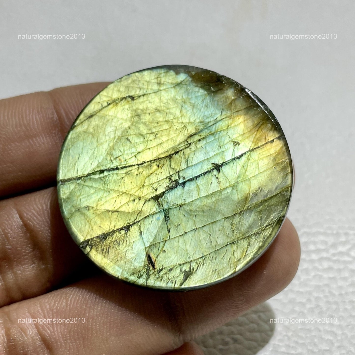Natural Tiffany Jasper Cabochon, 40x21.5x5mm, 37cts, Loose Gemstone for Jewelry Making