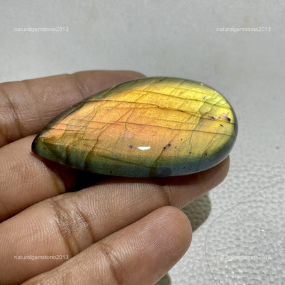 Natural Dendritic Opal Cushion Cabochon, 28x28x5mm, 32cts, Loose Gemstone for Jewelry Making
