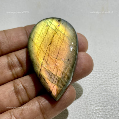 Natural Dendritic Opal Cushion Cabochon, 28x28x5mm, 32cts, Loose Gemstone for Jewelry Making