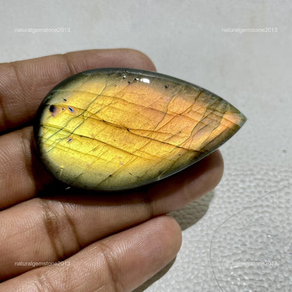 Natural Dendritic Opal Cushion Cabochon, 28x28x5mm, 32cts, Loose Gemstone for Jewelry Making