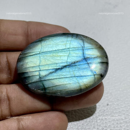 Natural Dendritic Opal Cushion Cabochon, 36x31x5mm, 41 cts, Loose Gemstone for Jewelry Making
