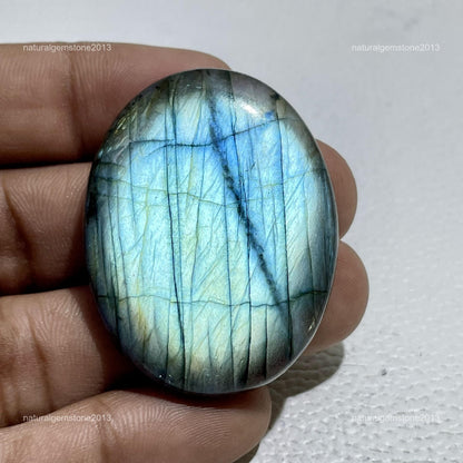 Natural Dendritic Opal Cushion Cabochon, 36x31x5mm, 41 cts, Loose Gemstone for Jewelry Making