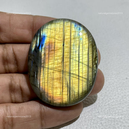 Natural Tiffany Jasper Cabochon, 40x26.5x5mm, 51.6cts, Loose Gemstone for Jewelry Making