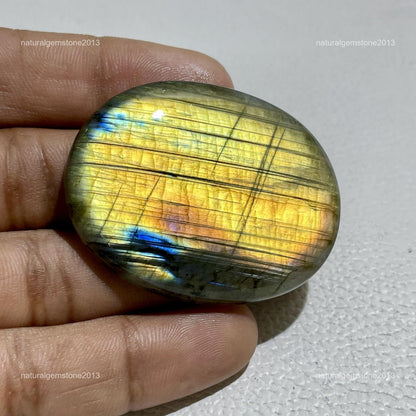 Natural Tiffany Jasper Cabochon, 40x26.5x5mm, 51.6cts, Loose Gemstone for Jewelry Making
