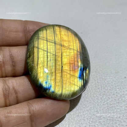 Natural Tiffany Jasper Cabochon, 40x26.5x5mm, 51.6cts, Loose Gemstone for Jewelry Making