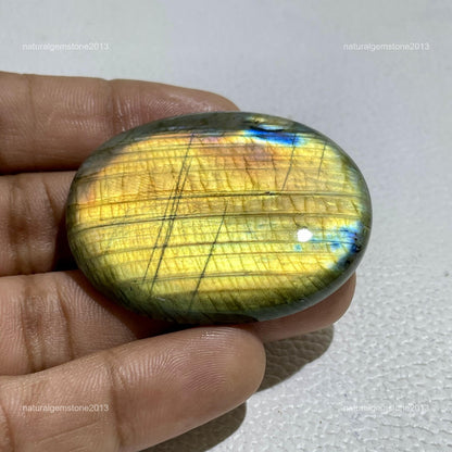 Natural Tiffany Jasper Cabochon, 40x26.5x5mm, 51.6cts, Loose Gemstone for Jewelry Making