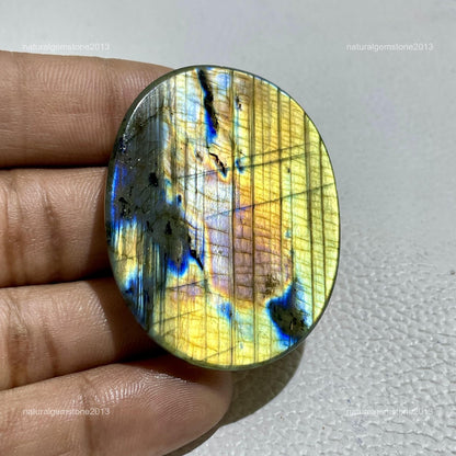 Natural Tiffany Jasper Cabochon, 40x26.5x5mm, 51.6cts, Loose Gemstone for Jewelry Making
