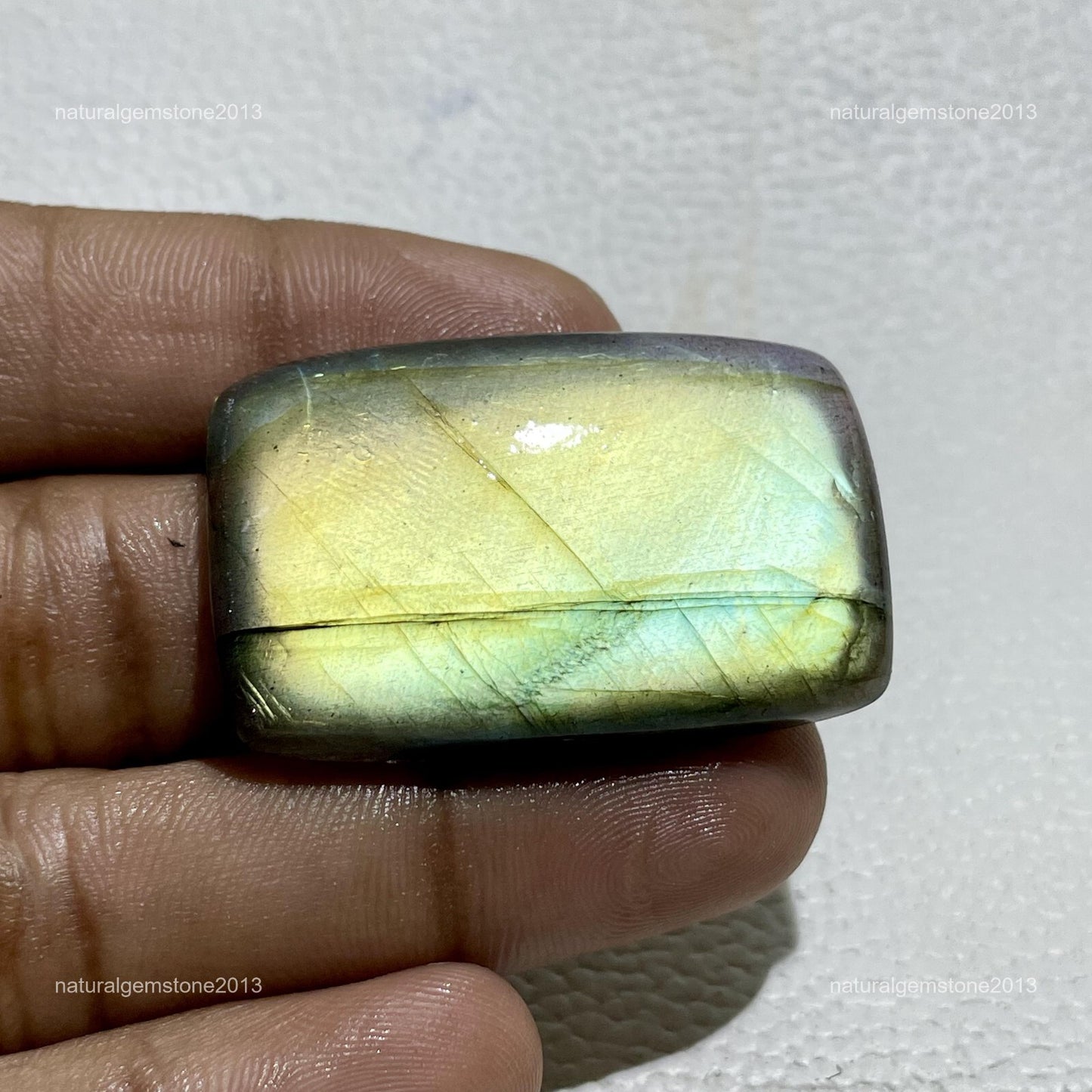 Natural Purple Tiffany Jasper Oval Cabochon, 37x21.5x5mm, 41cts, Loose Gemstone for Jewelry Making