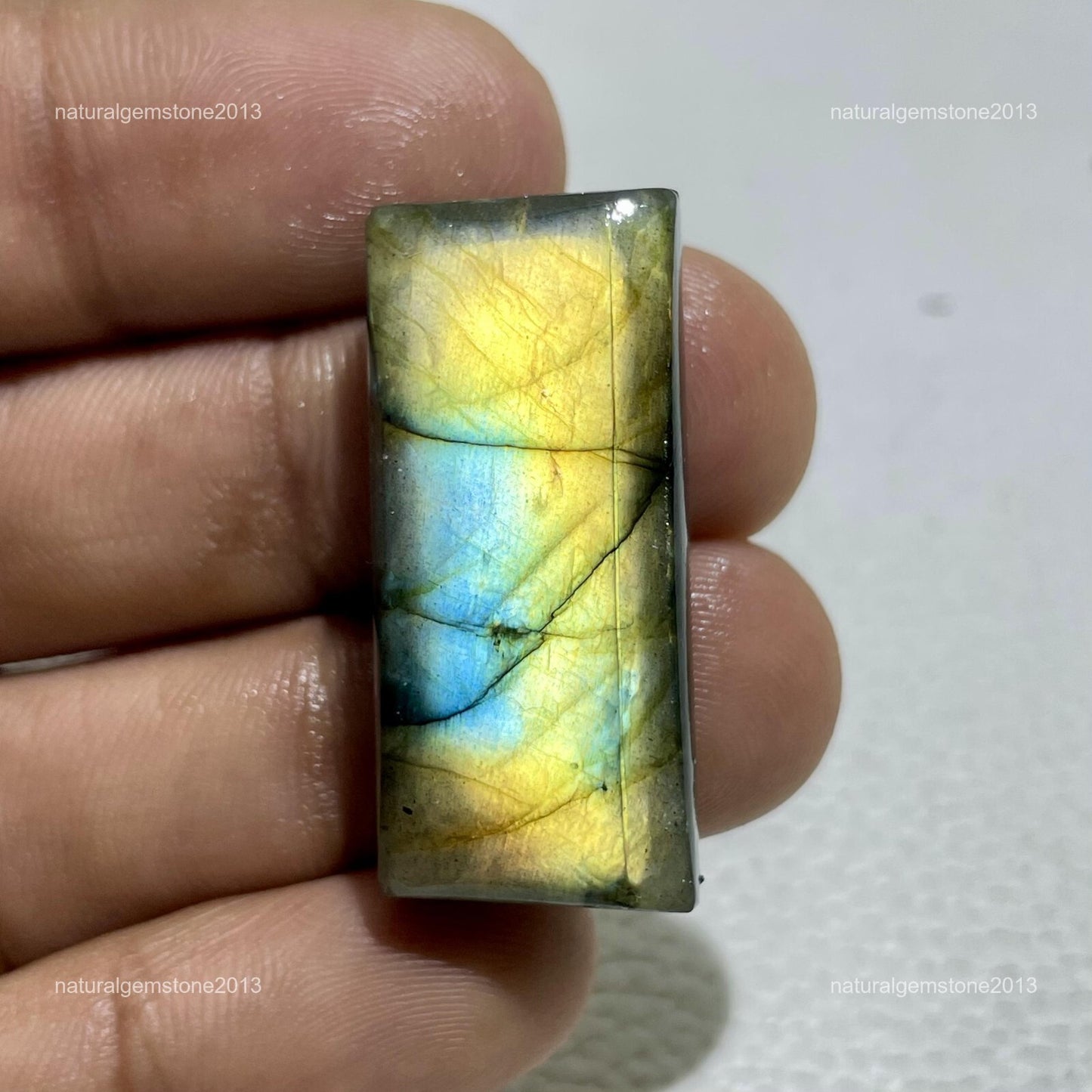 Natural Dendritic Opal Pear Cabochon, 31.5x23x4mm, 25cts, Loose Gemstone for Jewelry Making