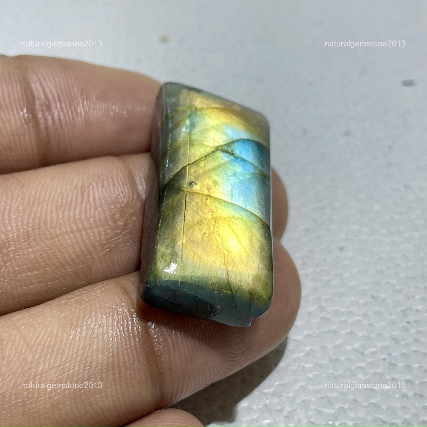 Natural Dendritic Opal Pear Cabochon, 31.5x23x4mm, 25cts, Loose Gemstone for Jewelry Making