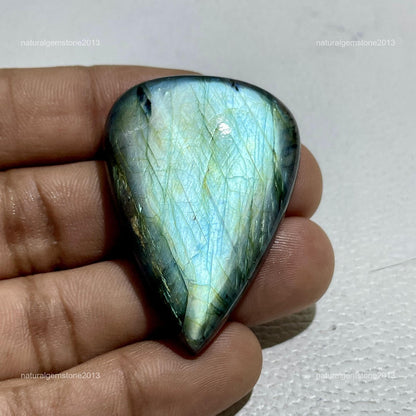 Natural Purple Tiffany Jasper Pear Cabochon, 39x27x5mm, 39 cts, Loose Gemstone for Jewelry Making