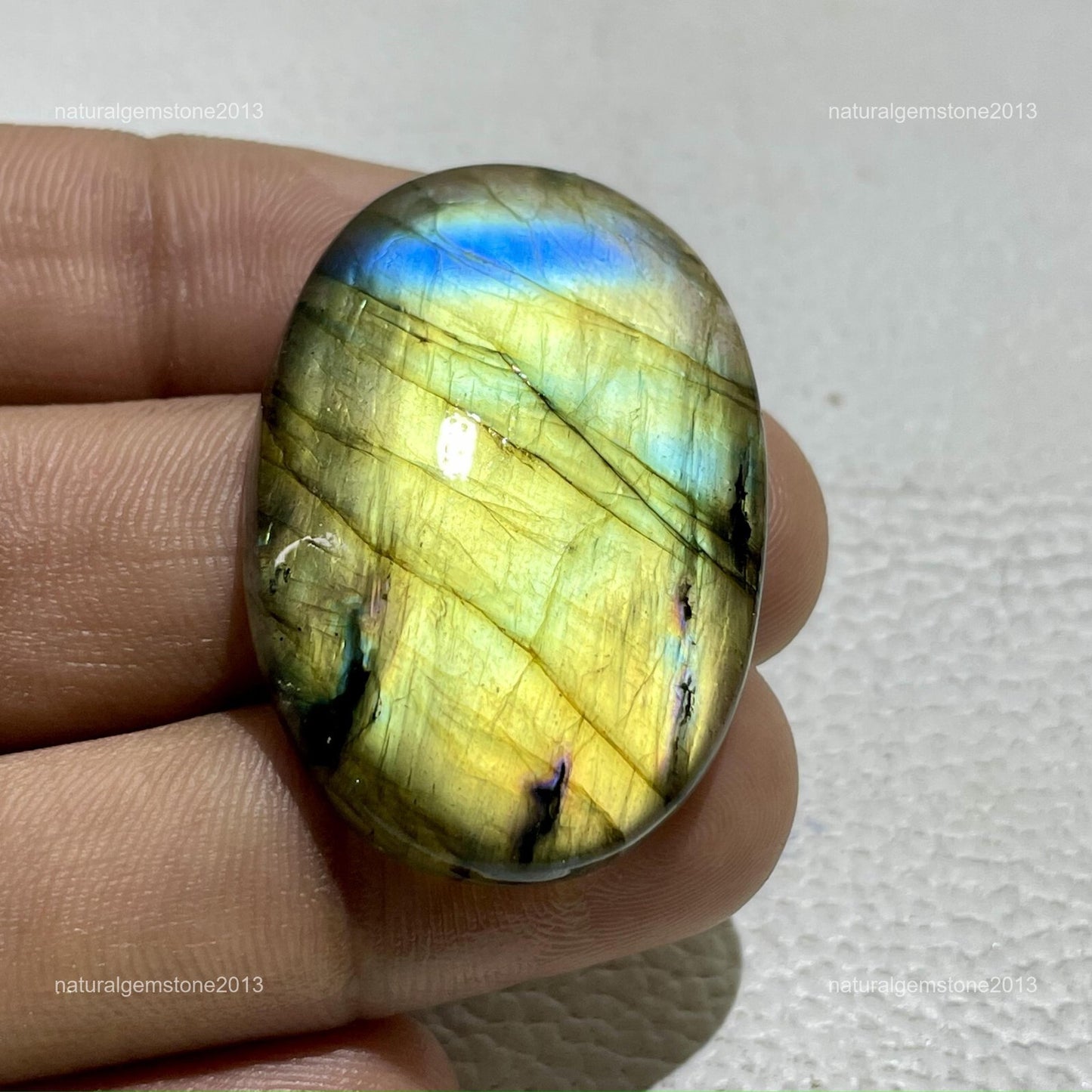 Natural Dendritic Opal Oval Cabochon, 30x19.5x5 mm, 24 cts, Loose Gemstone for Jewelry Making