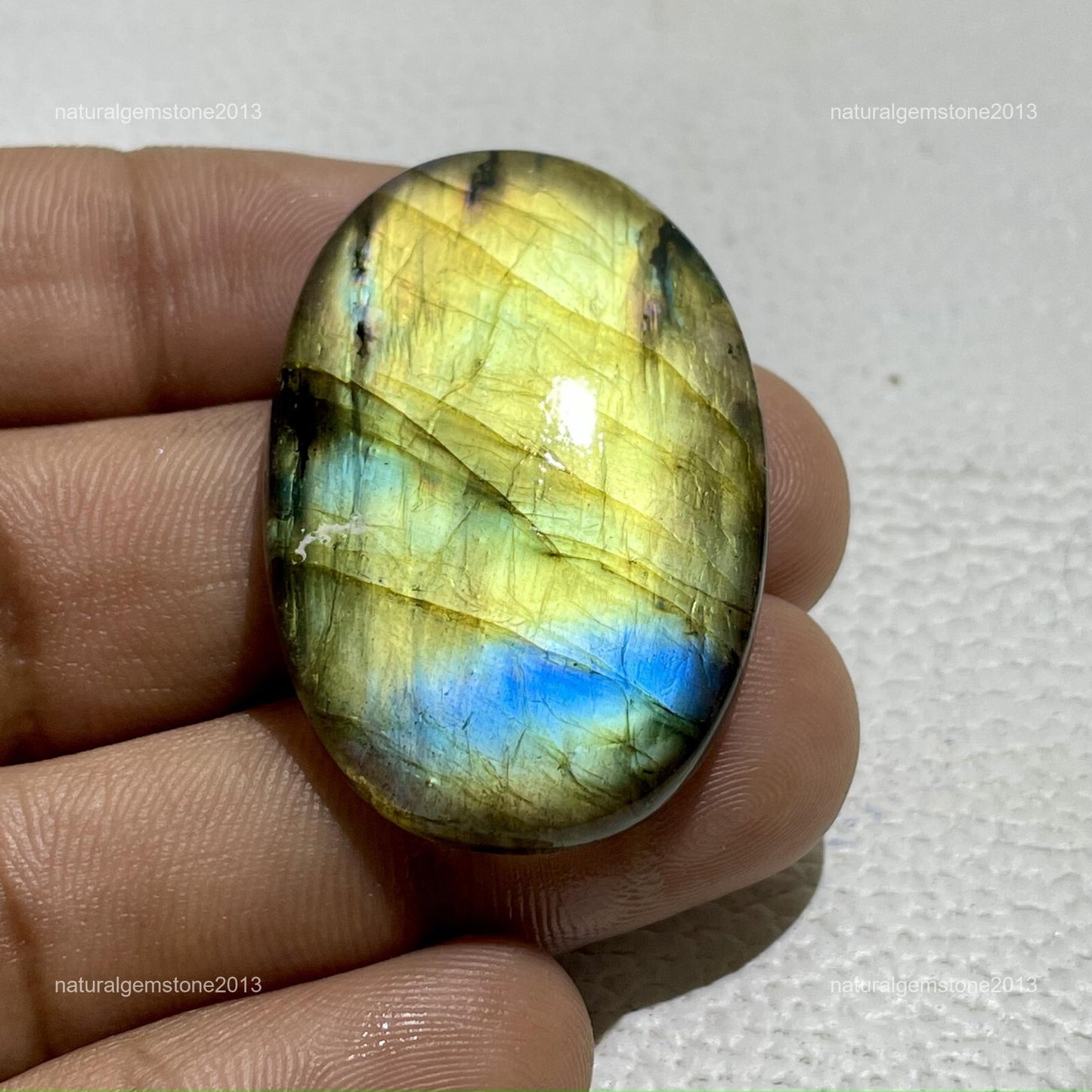 Natural Dendritic Opal Oval Cabochon, 30x19.5x5 mm, 24 cts, Loose Gemstone for Jewelry Making