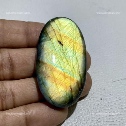 Natural Purple Tiffany Jasper Cabochon, 42X32X5 mm, 48cts, Loose Gemstone for Jewelry Making