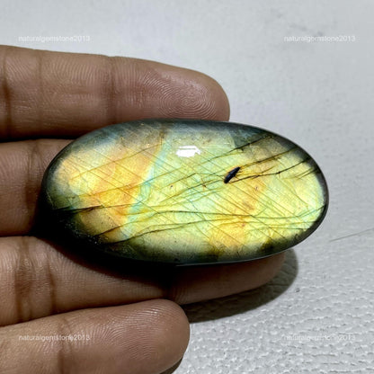 Natural Purple Tiffany Jasper Cabochon, 42X32X5 mm, 48cts, Loose Gemstone for Jewelry Making