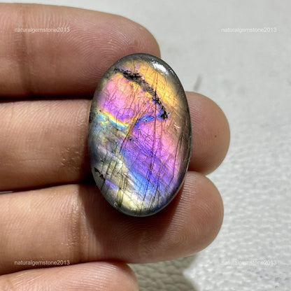 Natural Matrix Blue Opal Teardrop Cabochon, 41 Ct, Loose Gemstone for Jewelry Making