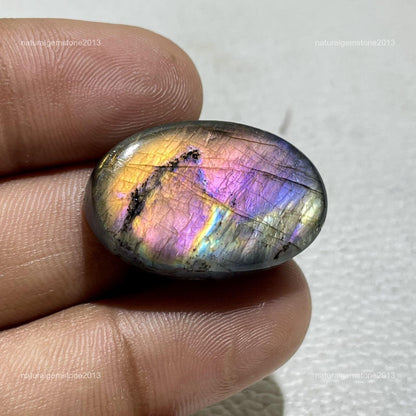 Natural Matrix Blue Opal Teardrop Cabochon, 41 Ct, Loose Gemstone for Jewelry Making