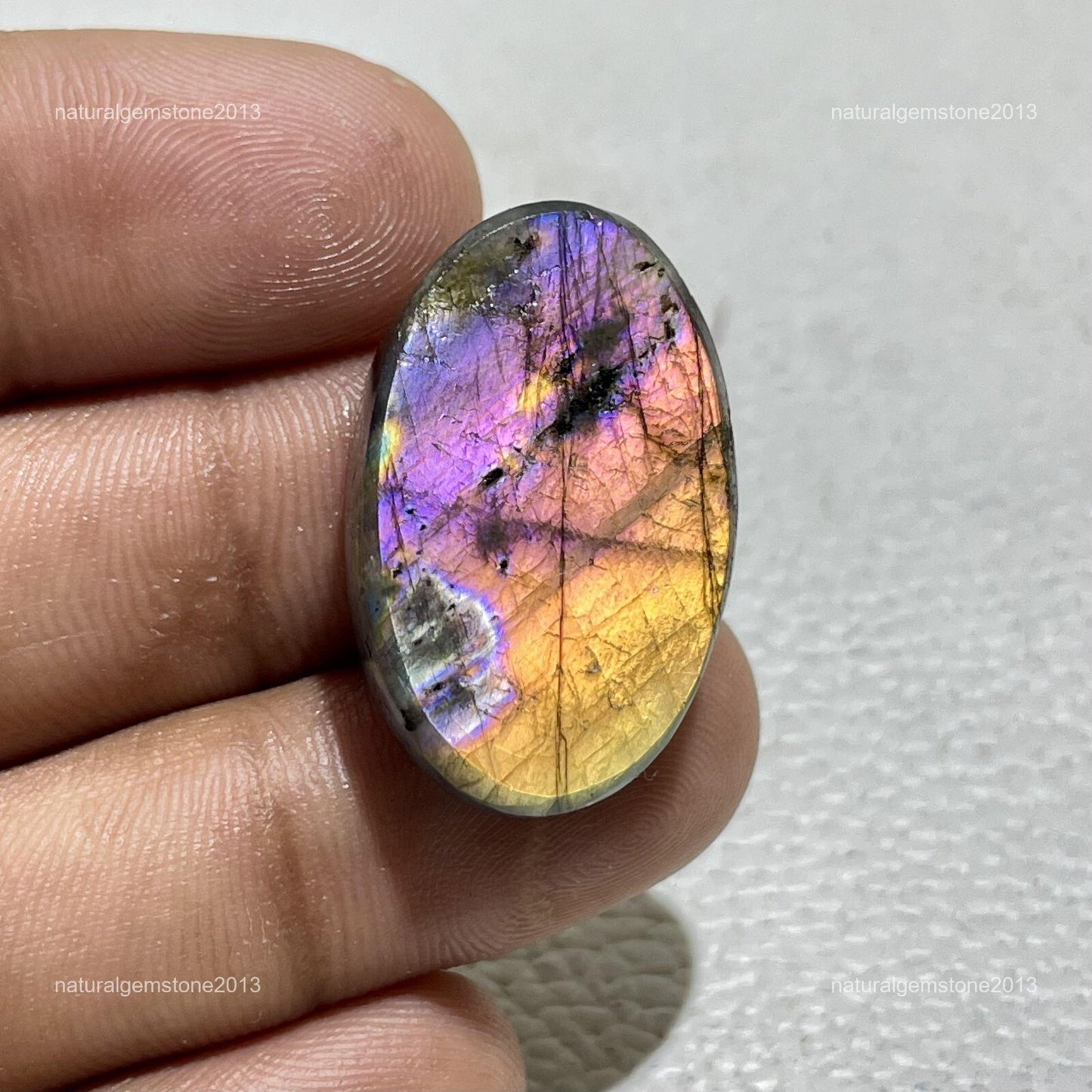 Natural Matrix Blue Opal Teardrop Cabochon, 41 Ct, Loose Gemstone for Jewelry Making