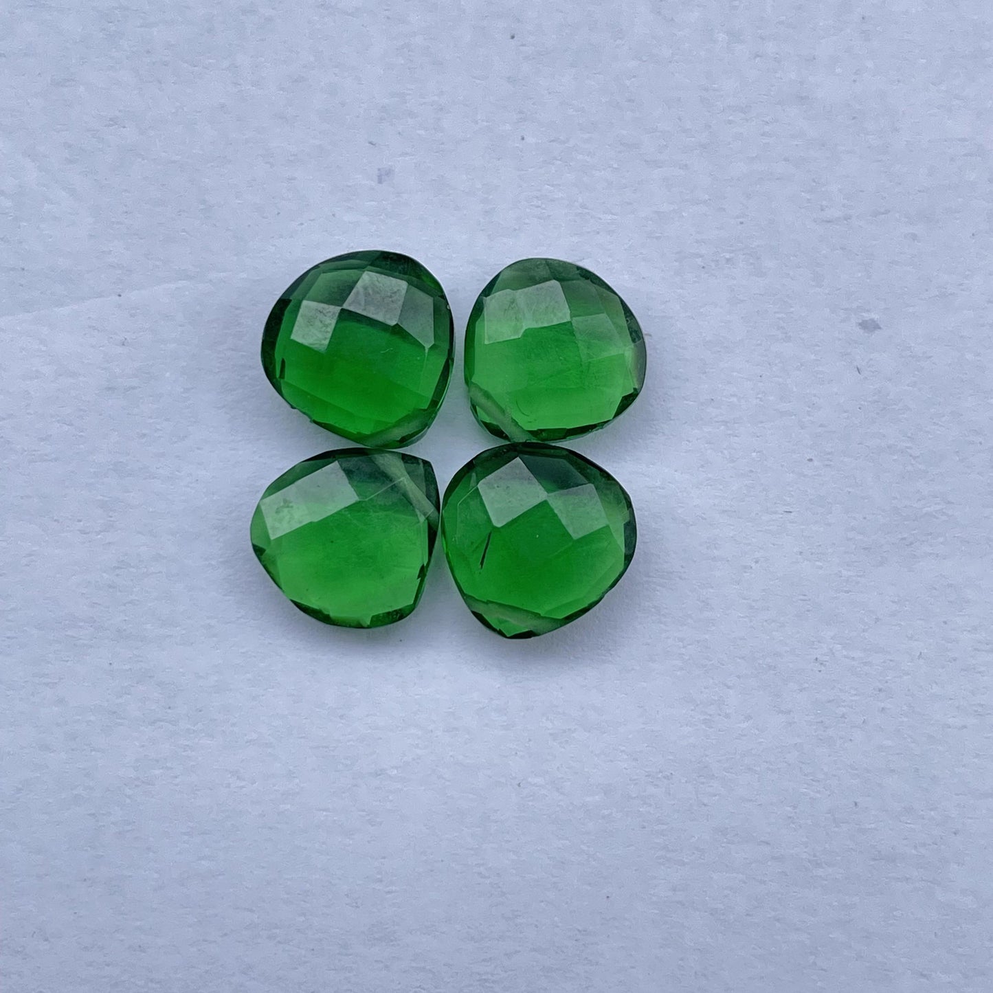 savorite Faceted Nice Quality ( 10mm ) Pear Shape (Lab-Created)