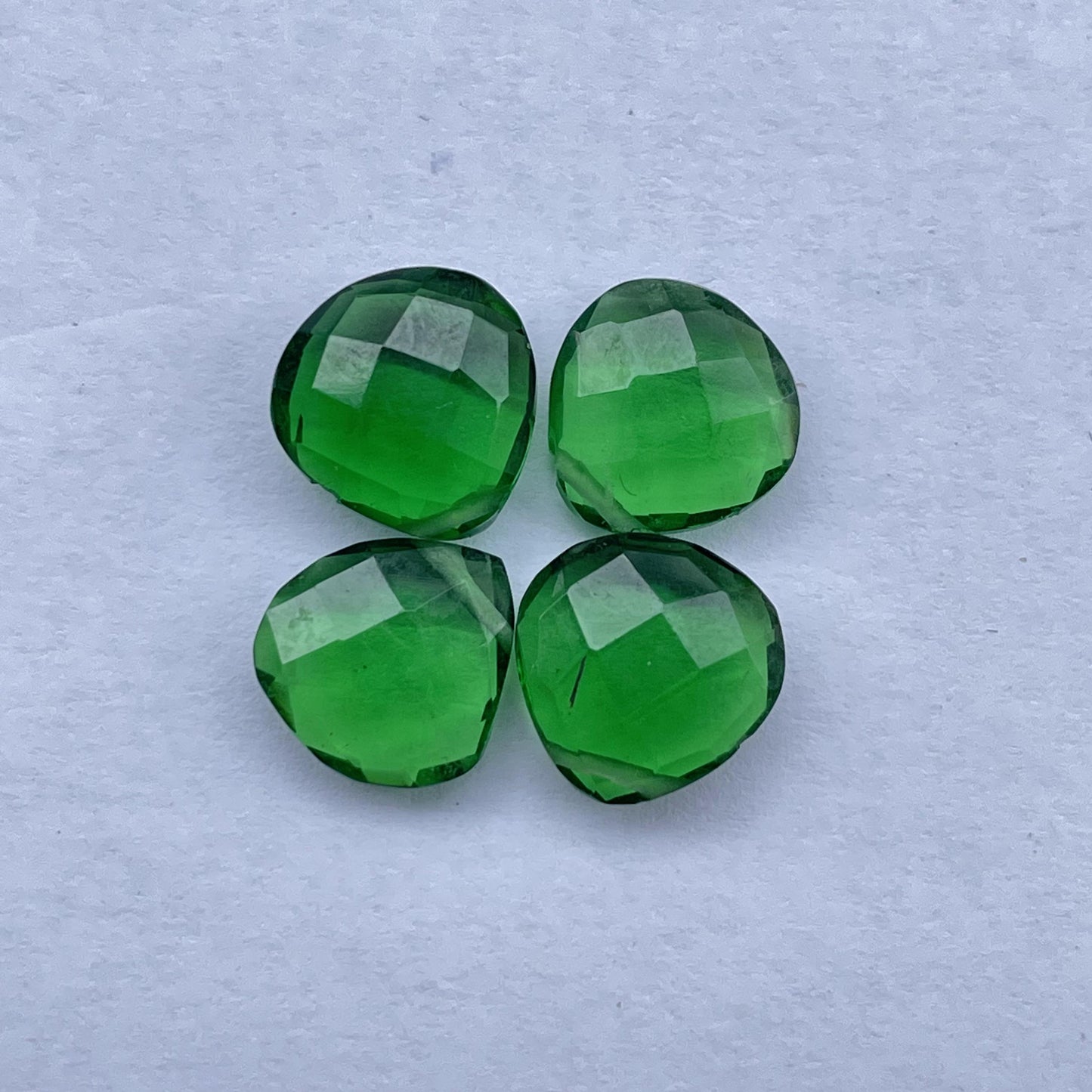 savorite Faceted Nice Quality ( 10mm ) Pear Shape (Lab-Created)