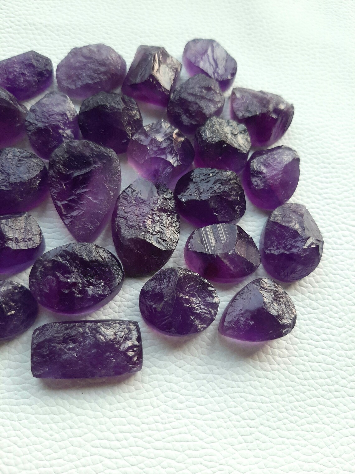 Natural Amethyst Druzy Cabochon, Wholesale Lot Cabochon By Weight With Different Shapes And Sizes Used For Jewelry Making (Natural)