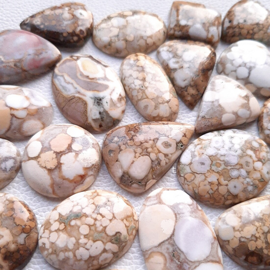 Natural Cobra Jasper Cabochon Wholesale Lot By Weight With Different Shapes And Sizes Used For Jewelry Making (Natural)