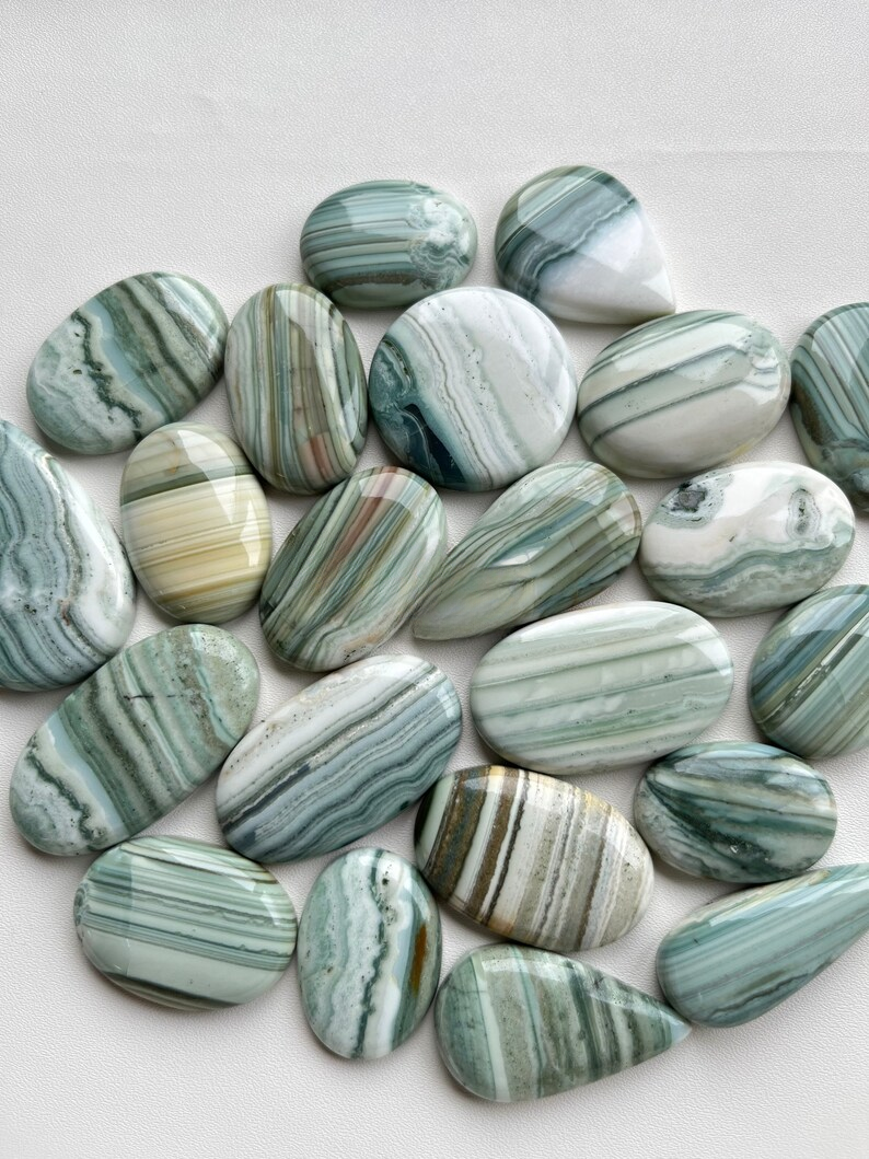 Natural Saturn Chalcedony Cabochon Wholesale Lot By Weight With Different Shapes And Sizes Used For Jewelry Making (Natural)