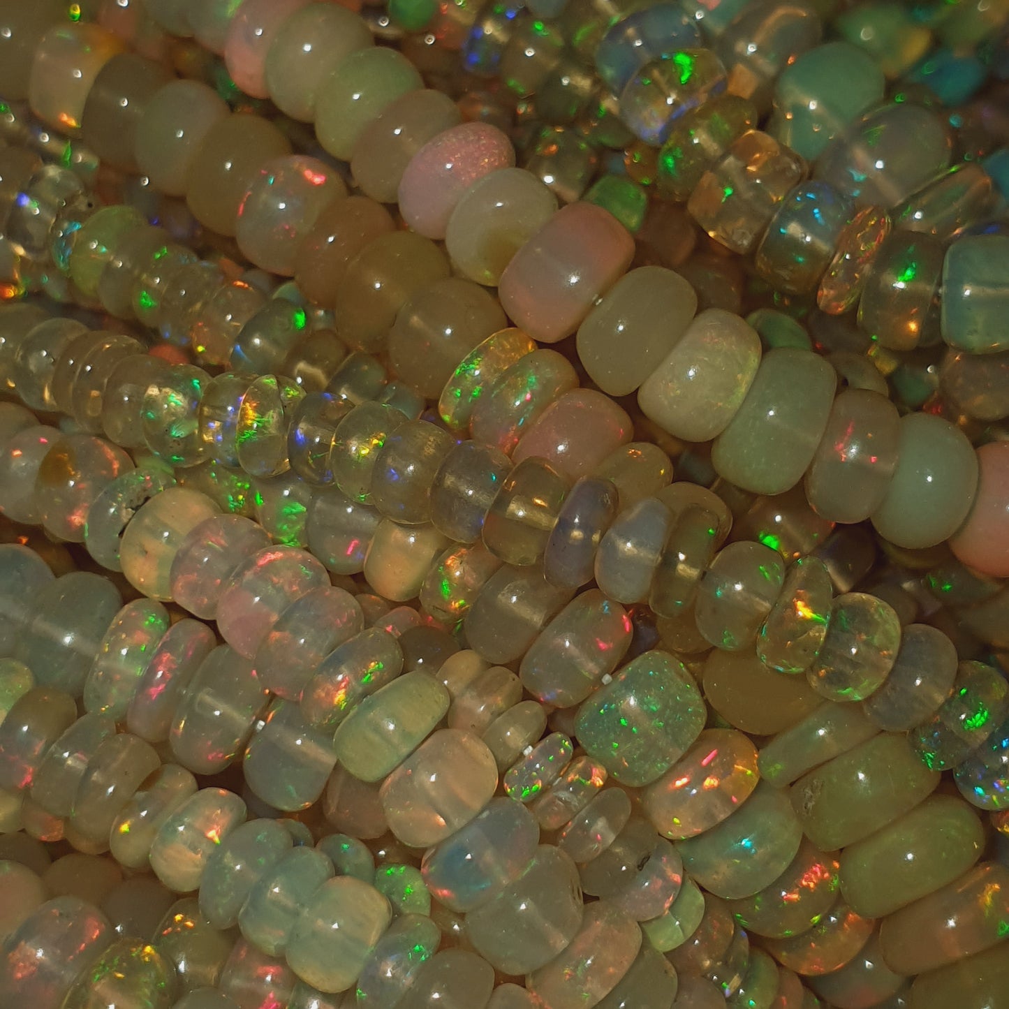 Natural Ethiopian Opal Strands (Natural)