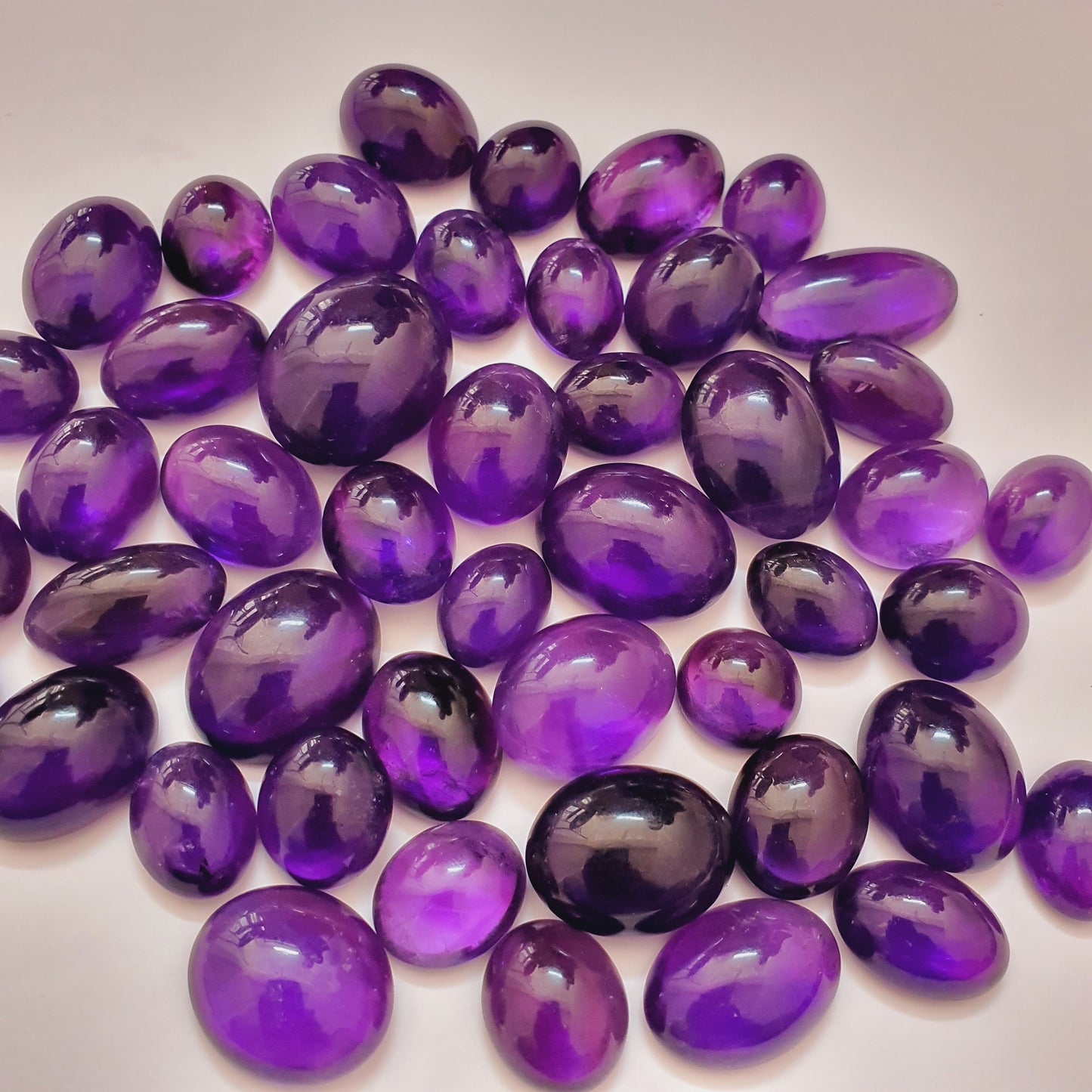 Natural Amethyst Cabochon (Natural)