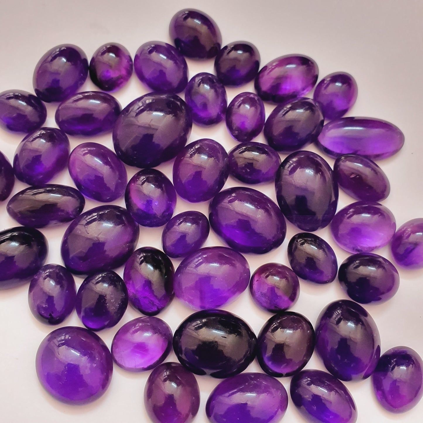 Natural Amethyst Cabochon (Natural)