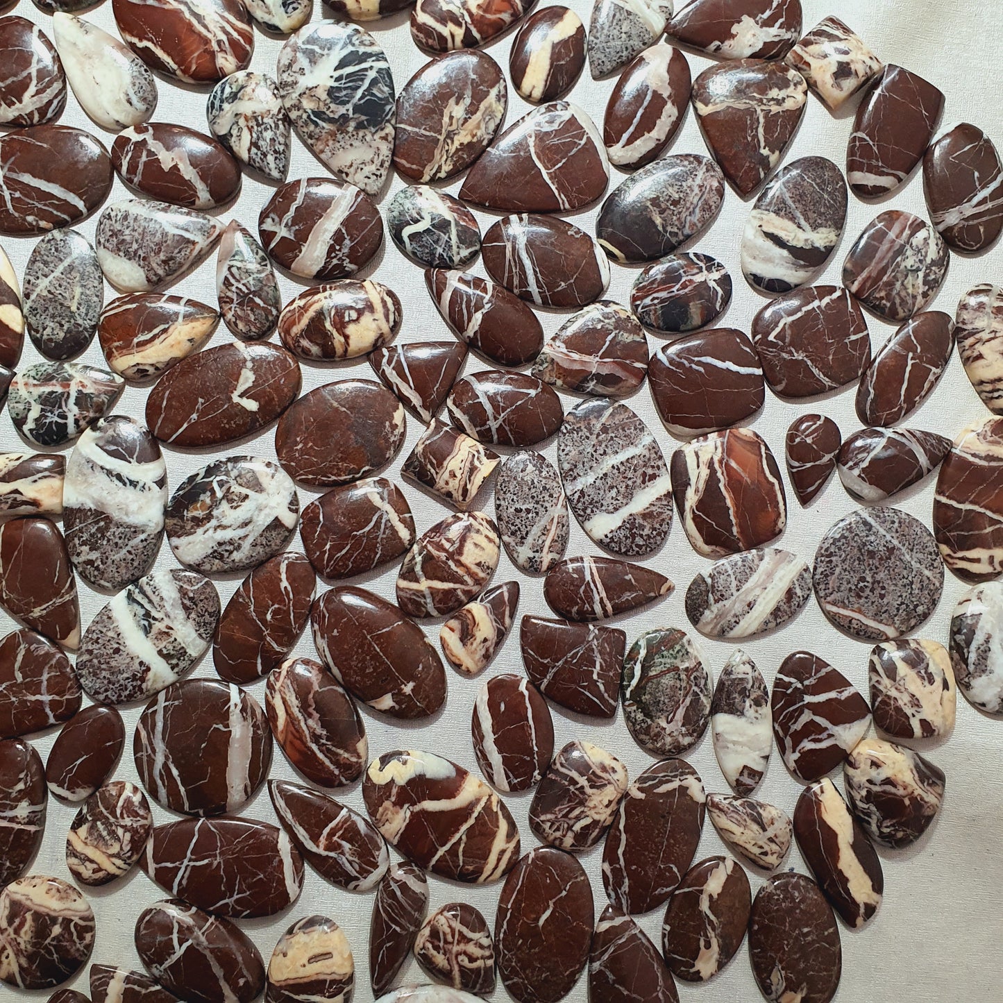 Natural Coffee Jasper Cabochon (Natural)