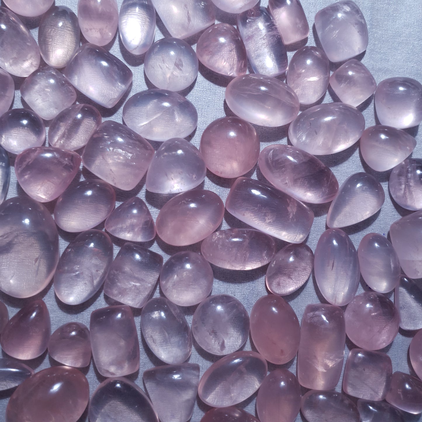 Natural Rose Quartz Cabochon (Natural)