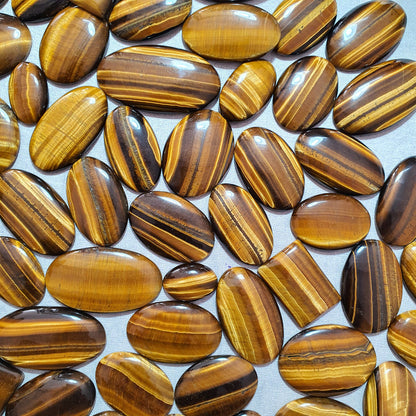 Natural Tiger's Eye Cabochon (Natural)