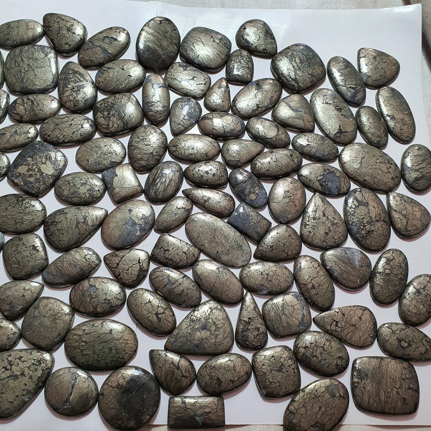 Natural Marcasite Cabochon (Natural)