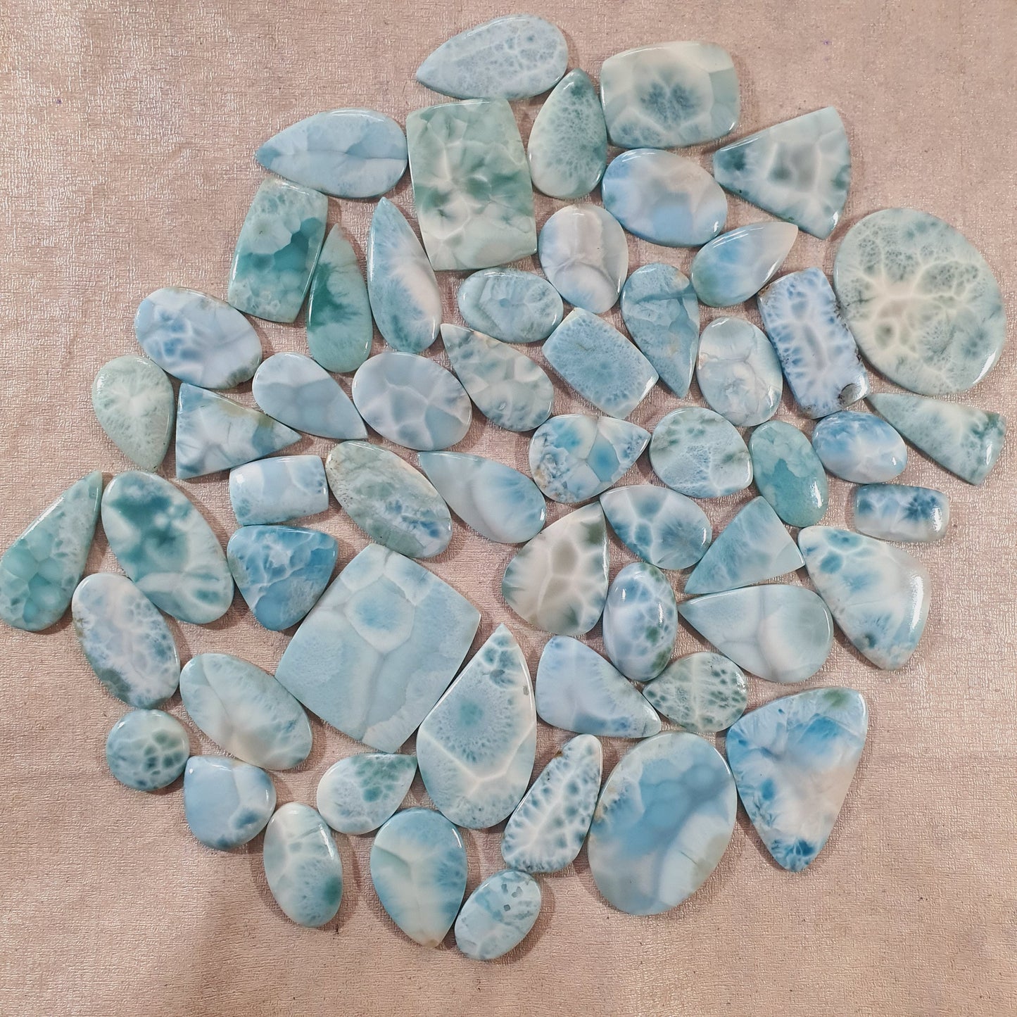 Natural Larimar Cabochon (Natural)