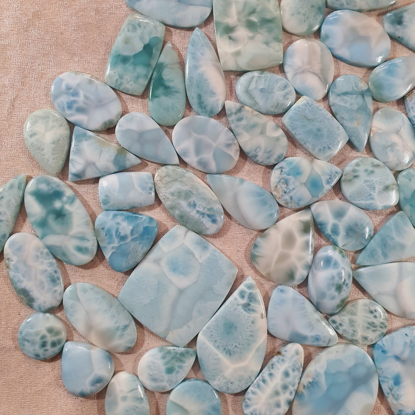 Natural Larimar Cabochon (Natural)