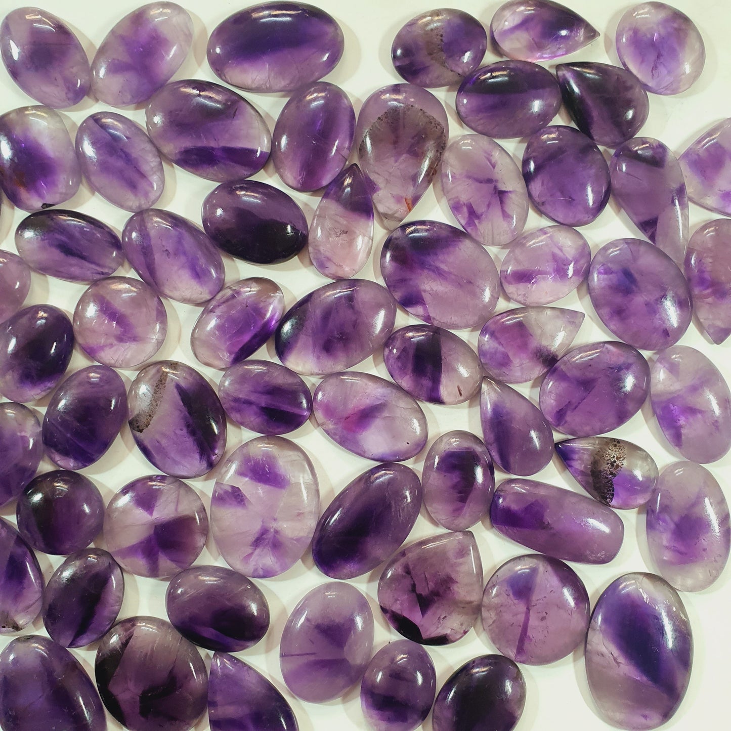 Natural Amethyst Star Cabochon (Natural)