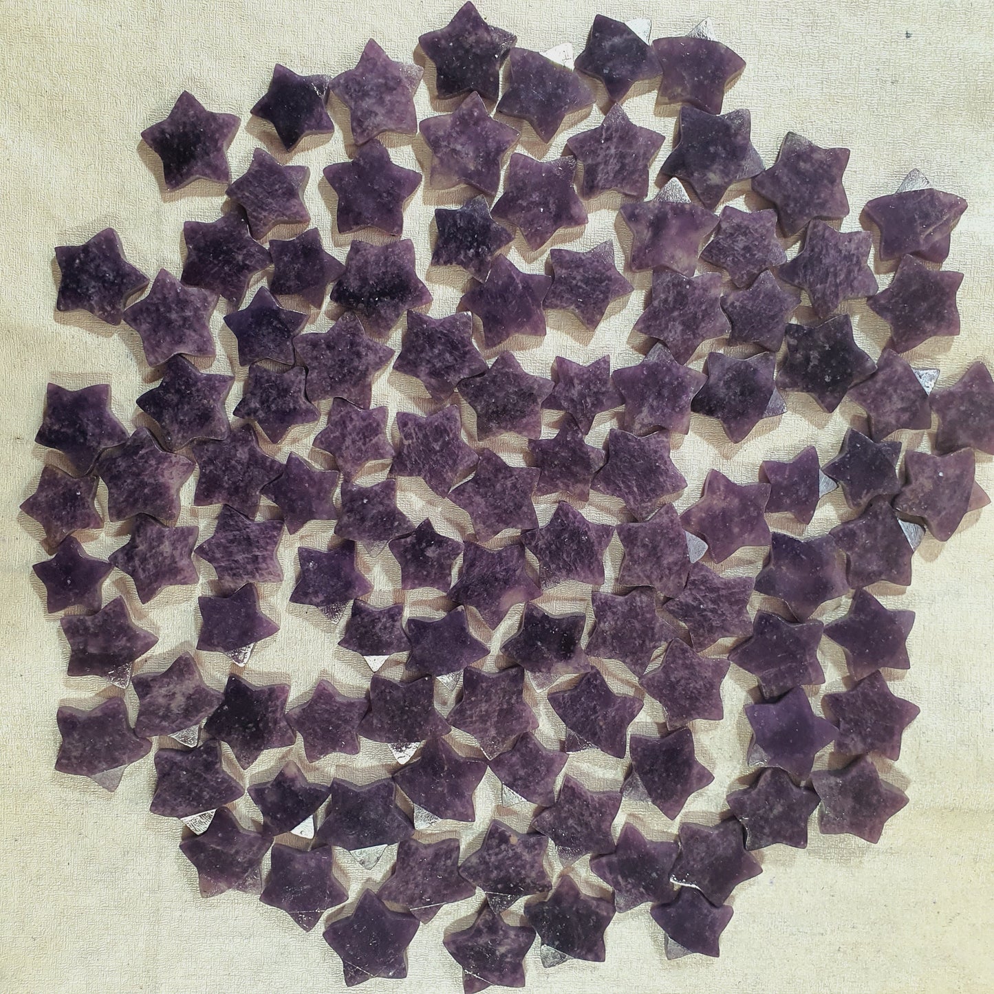 Natural Lepidolite Star
