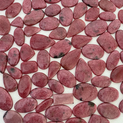 Natural Rhodonite Cabochon (Natural)