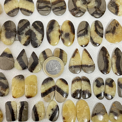 Natural Septarian Jasper Pairs (Natural)